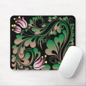 Liliendekoration Mousepad (Mit Mouse)