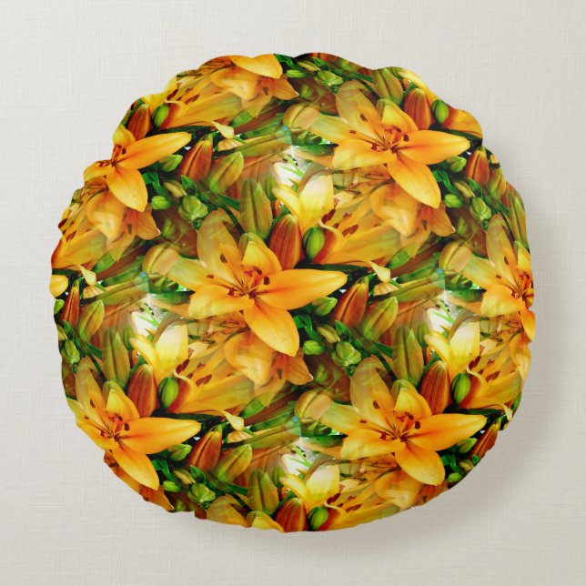 Lilienfeld....... Rundes Kissen (Vorderseite)