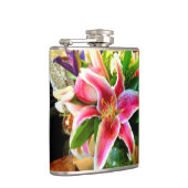 Lilienflasche Flachmann (Rechts)