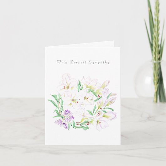 Lilienkatalog Karte (Vorderseite)