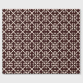 Lilienkreuz-Muster Geschenkpapier (Flach)