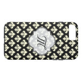 Lilienmuster Case-Mate iPhone Hülle (Rückseite (Horizontal))