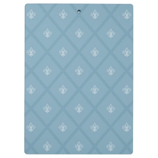 Lilienmuster Klemmbrett (Rückseite)