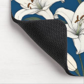 Lilienmuster Mousepad (Ecke)