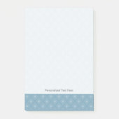 Lilienmuster Post-it Klebezettel (Vorderseite)