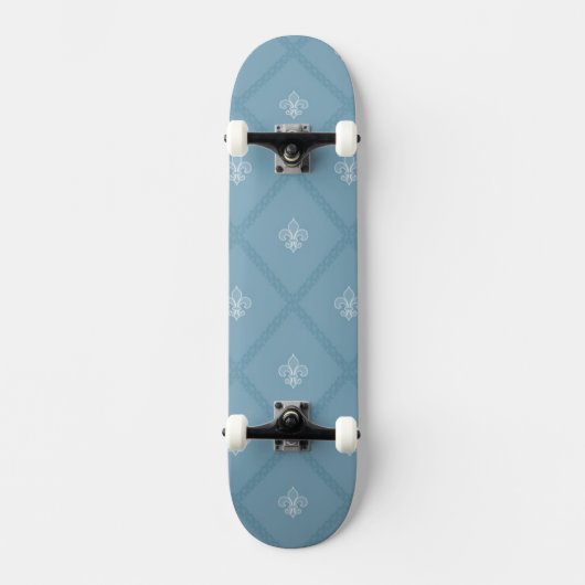 Lilienmuster Skateboard (Vorderseite)