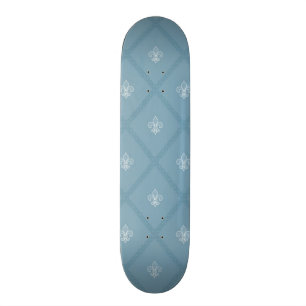 Lilienmuster Skateboard