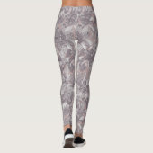 Lilienöl-Rose Leggings (Rückseite)