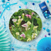 Lilienpapier Pappteller (Party)