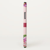 Lilienpeony Floral Blush Pink Monogram Case-Mate iPhone Hülle (Hinten/Rechts)