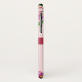 Lilienpeony Floral Blush Pink Monogram Case-Mate iPhone Hülle (Hinten/Links)