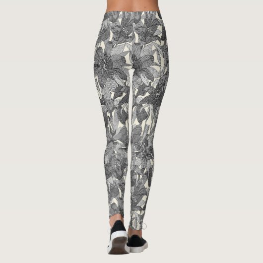 Lilienperle Leggings (Rückseite)