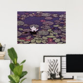 Lilienplankerprint Poster (Heimbüro)