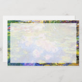 Lilienteich Claude MoneT FINDET KUNST Briefpapier (Vorne/Hinten)