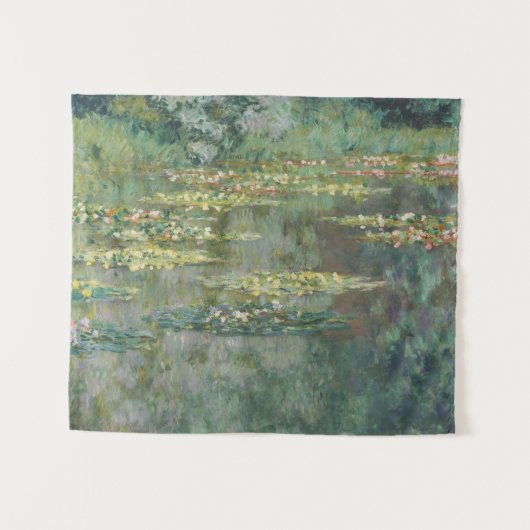Lilienteich Claude Monet Wandteppich (Vorderseite (Horizontal))