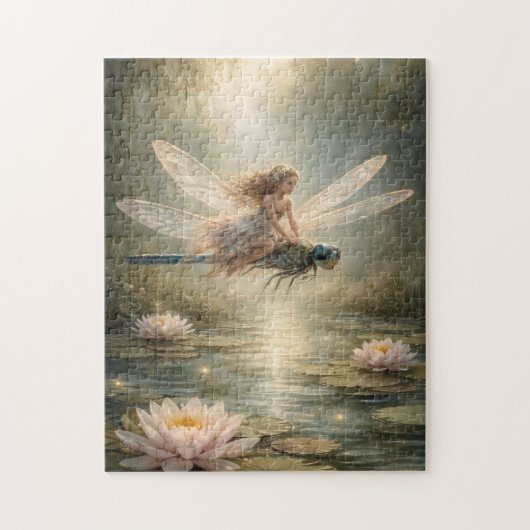 Lilienteich-Magie Puzzle (Vertikal)