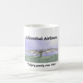 Lilienthal Fluglinien Kaffeetasse (Mittel)