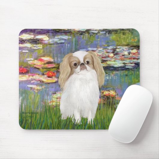 Lilies 2 - Japanisches Kinn )L1 Mousepad (Mit Mouse)