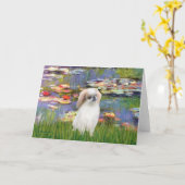 Lilies 2 - Japanisches Kinn (L2) Karte (Gelbe Blume)