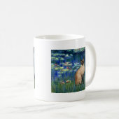 Lilies 5 - Siegel Point Siamese cat Kaffeetasse (VorderseiteRechts)