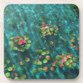 Lilies auf den Untersetzer des Wasserkorks (Vorderseite)