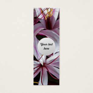Lilies Benutzerdefiniertes Lesezeichen