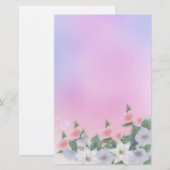 Lilies Briefpapier (Vorne/Hinten)