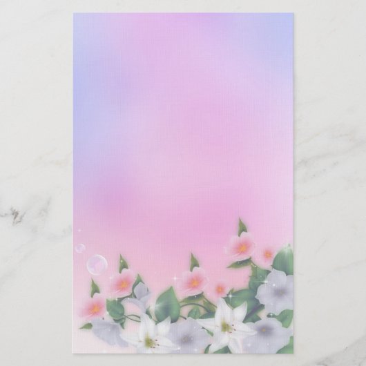 Lilies Briefpapier (Vorderseite)