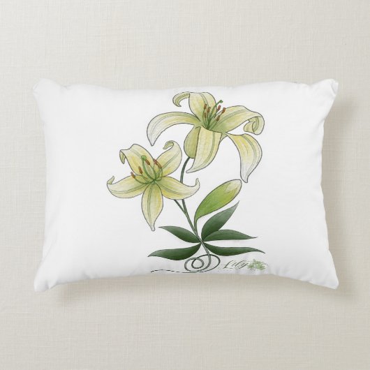 Lilies Dekokissen (Vorderseite)