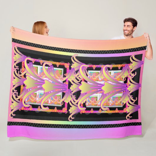 Lilies Fleecedecke (Beispiel)