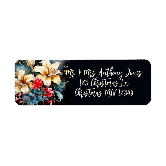 Lilies Floral Christmas (Vorne)