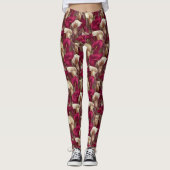  lilies Flower Exercise Calla lilies Petal  Leggings (Vorderseite)