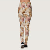 lilies Flower Maternity Calla lilies Luxury Women Leggings (Rückseite)