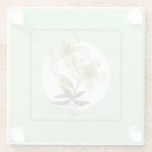 Lilies Glasuntersetzer (Rückseite)