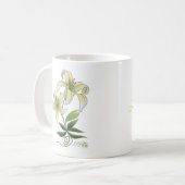 Lilies Kaffeetasse (Vorderseite Links)