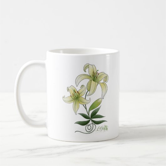 Lilies Kaffeetasse (Links)