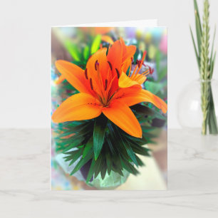 Lilies Karte