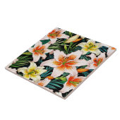 Lilies Keramik Tile Fliese (Seite)