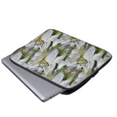 Lilies liebt....... laptopschutzhülle (Vorne Knopf)