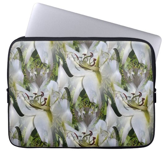 Lilies liebt....... laptopschutzhülle (Vorderseite)