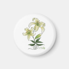 Lilies Magnet