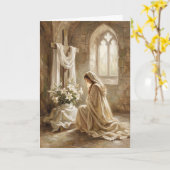 Lilies of His Love Easter Card Karte (Gelbe Blume)