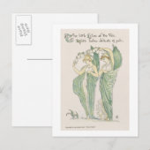 Lilies of the Vale, from Flora's Feast, 1901 (colo Postkarte (Vorne/Hinten)