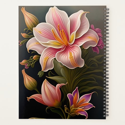 Lilies Planner Planer (Rückseite)