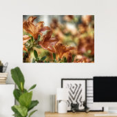 Lilies Poster (Heimbüro)