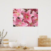 Lilies Poster (Küche)
