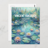 Lilies Postkarte (Vorne/Hinten)