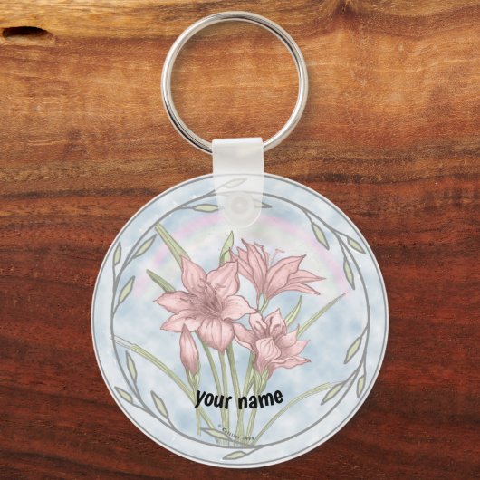 Lilies Schlüsselanhänger (Vorderseite)