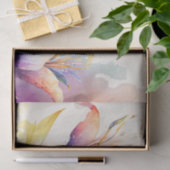 LILIES schönes Blumendecoupage-Papier Seidenpapier (Geschenk)