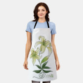 Lilies Schürze (Getragen)